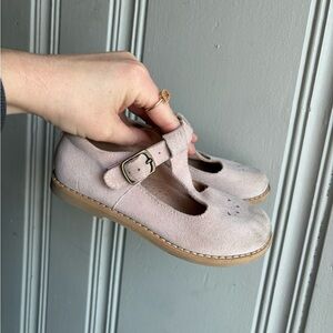 11C Pink Kids Mary Jane Shoes Whim + Wander Leather
